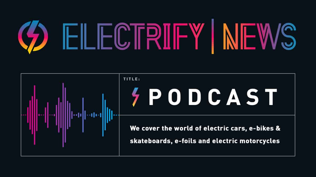 generic podcast cover - electrify news