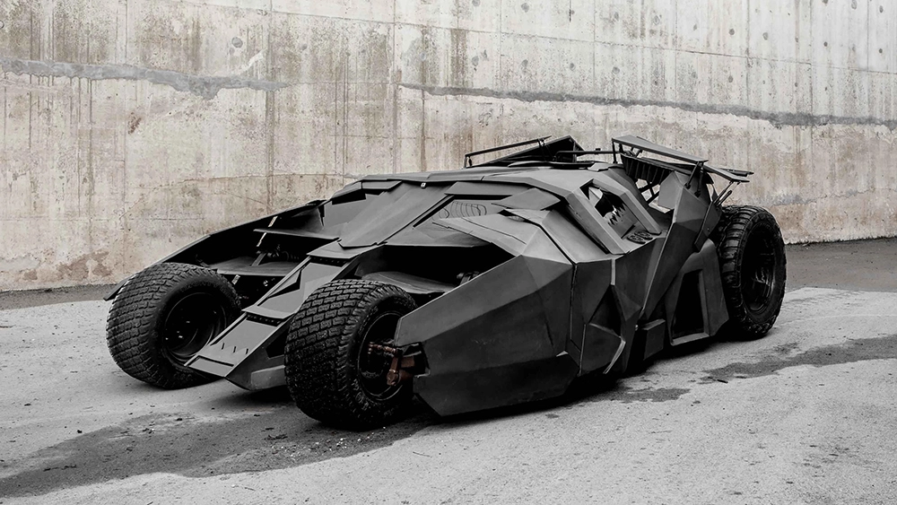 Dark Knight 'Tumbler' Batmobile Goes Fully Electric