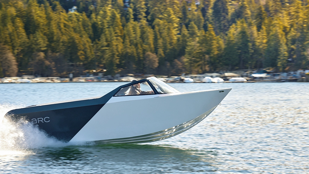 Watch the Hotly Anticipated Arc One Electric Speedboat Hit the Water