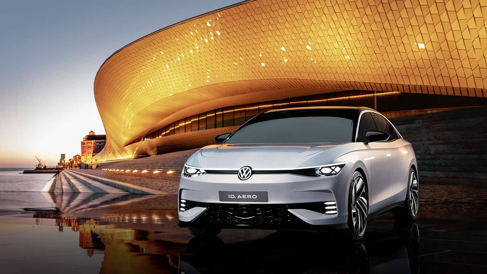 Volkswagen's first fully-electric sedan: world premiere of the ID. AERO
