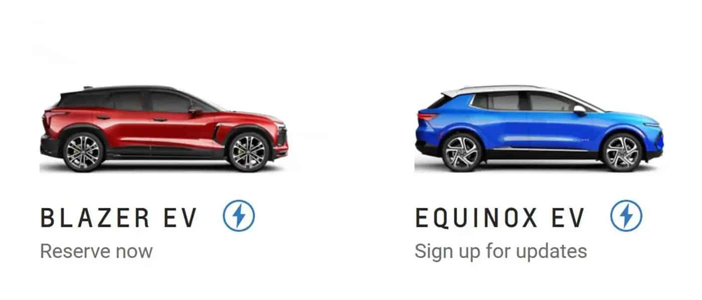 equinox ev reservation