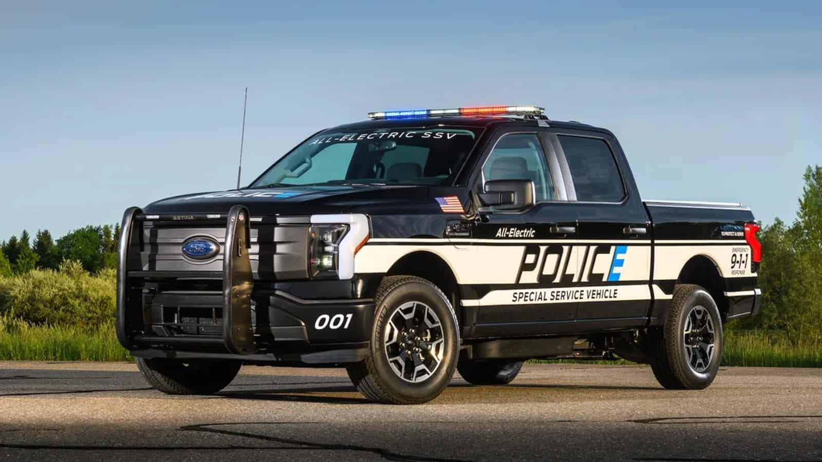 2023 Ford F-150 Lightning PRO SSV - Police Pickup Truck