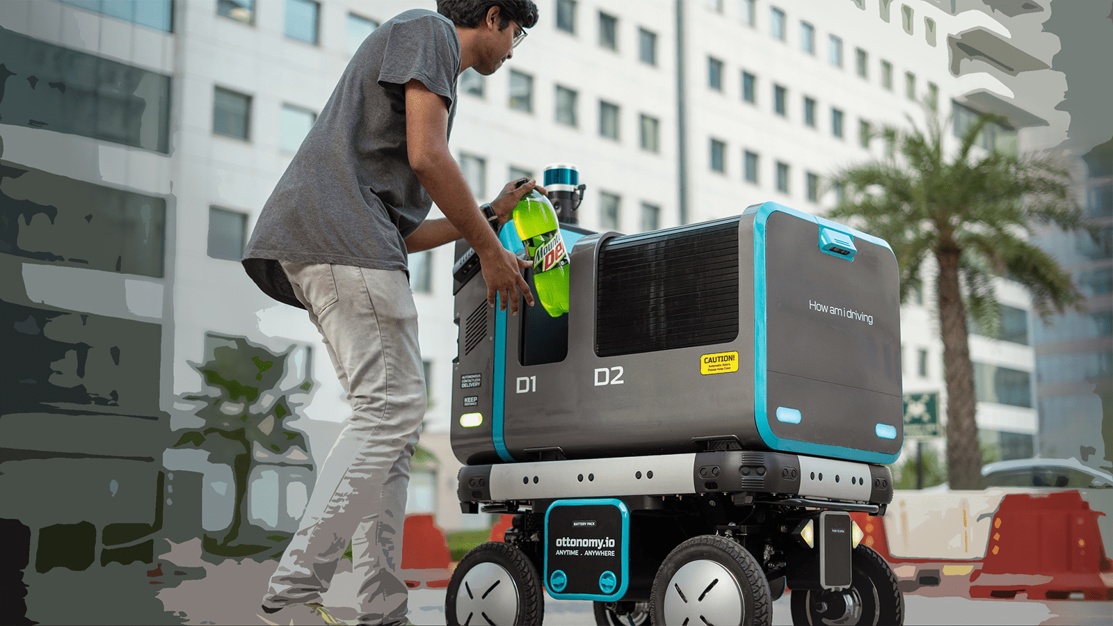 Leading autonomous robotics delivery startup Ottonomy.IO, launches Ottobot 2.0, the latest version of its fully autonomous robot: accessible, scalable and modular.