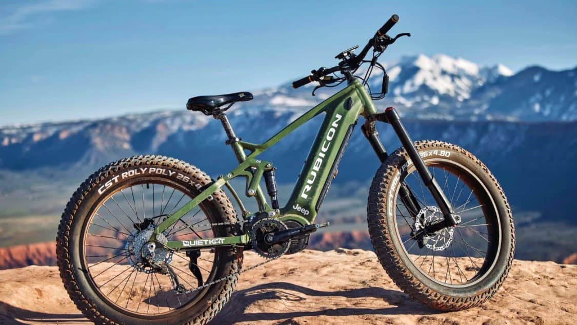 Jeep, QuietKat Unveil Longer-Range ‘Rubicon’ E-Bike
