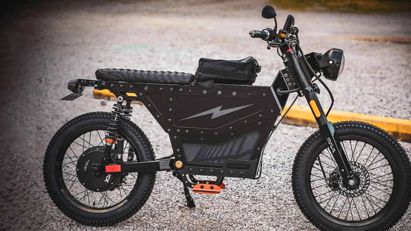 Huck Cycles Overland is a US-made Mad Max-style electric moped proving popular in big cities