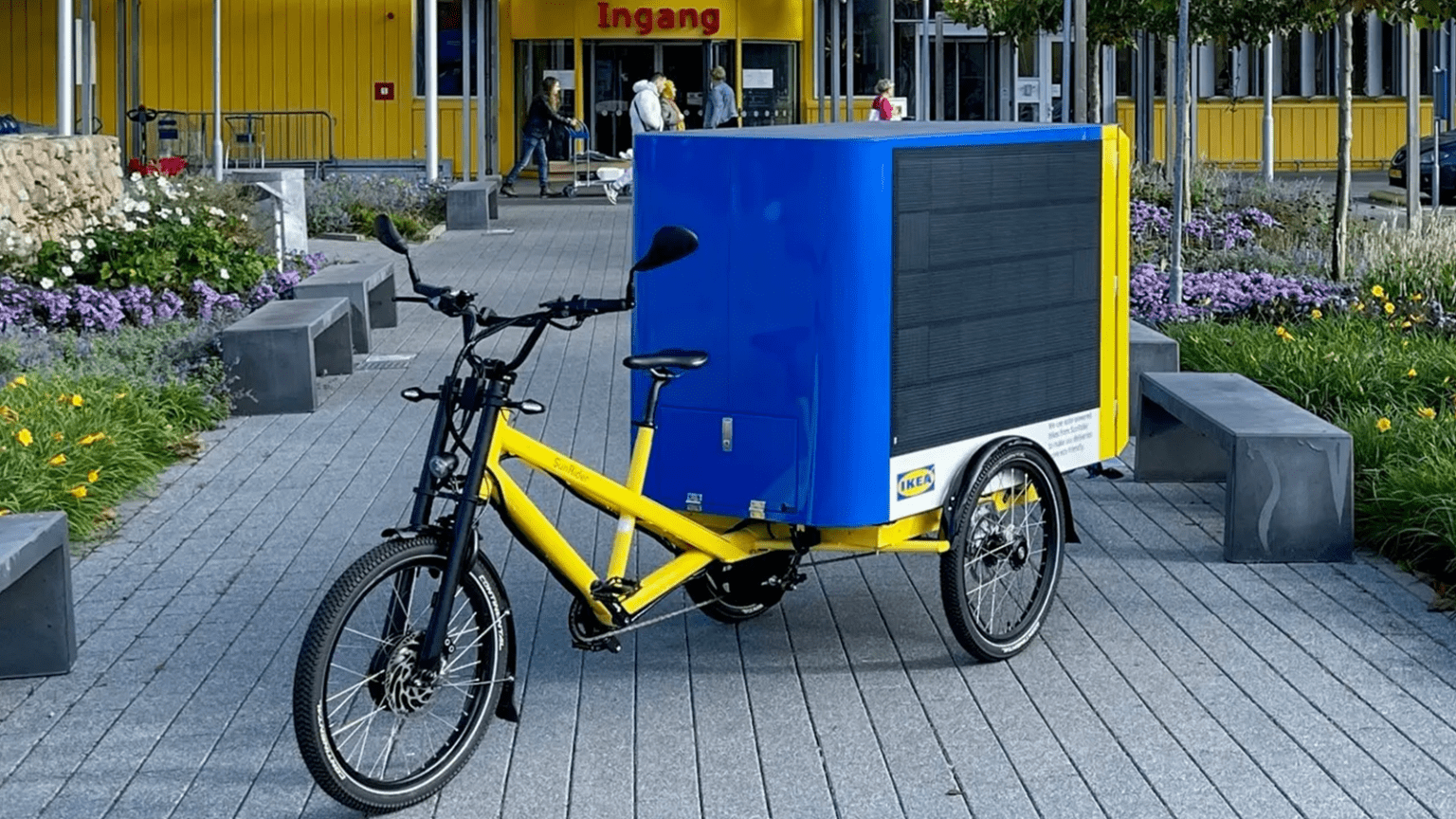 IKEA Adds SolarPowered Ebikes for LastMile Deliveries