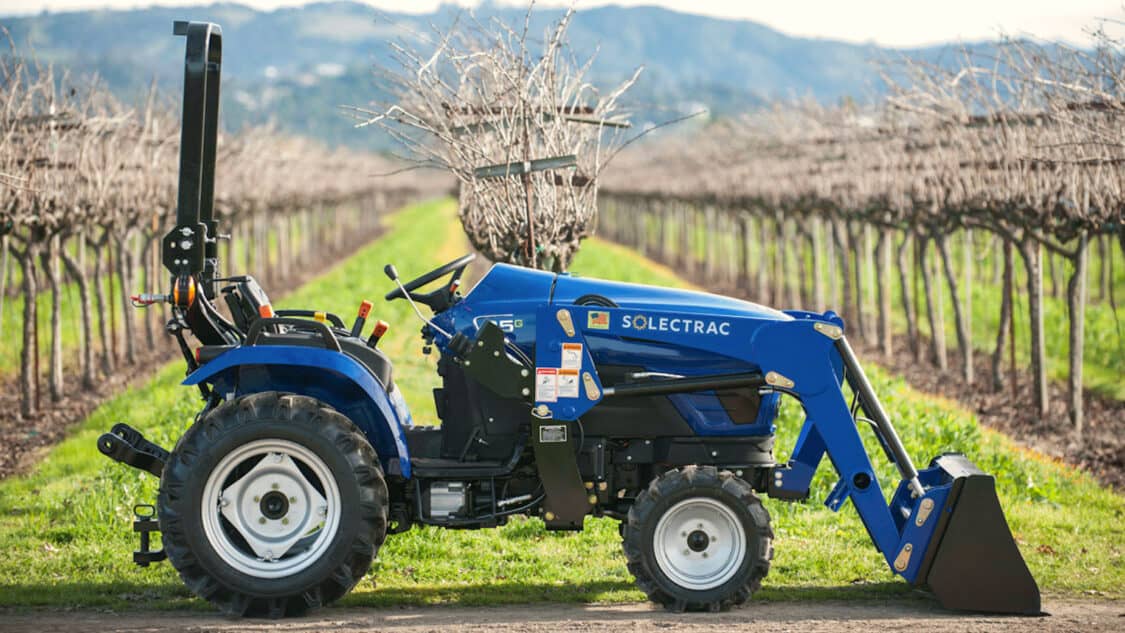 Solectrac e25 electric tractor
