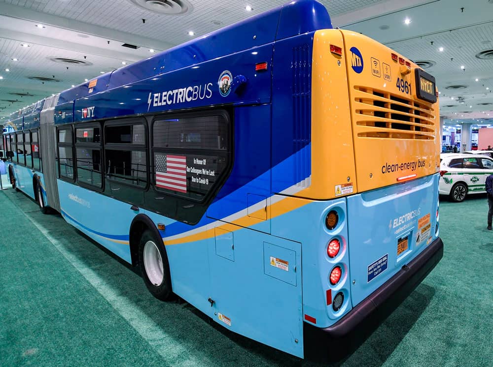 photo of electric bus