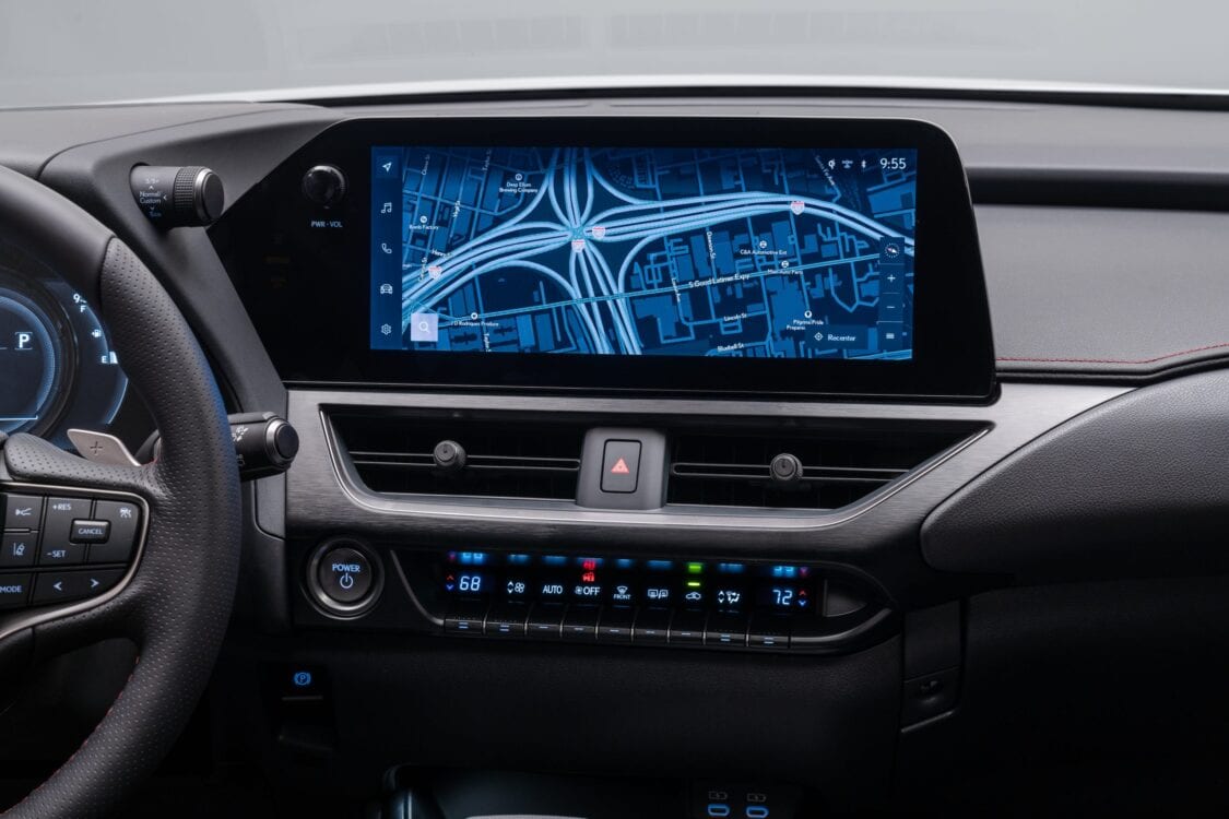 2024 Lexus UX 250h interior, infotainment system