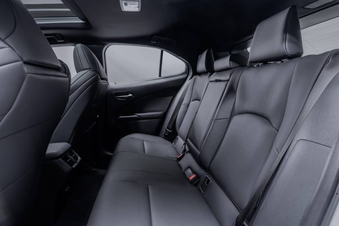 2024 Lexus UX 250h interior, rear passenger seats
