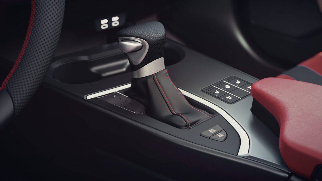 2024 Lexus UX 250h interior, gear shifter