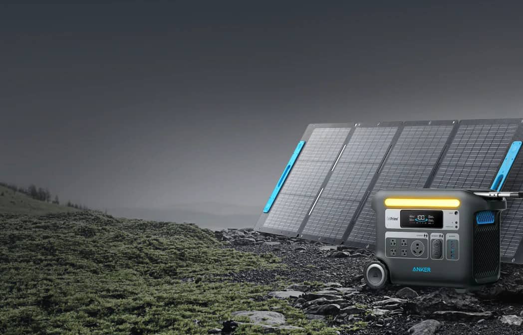 Whenever you are outdoors, recharge the portable power station quickly, conveniently, and sustainably by taking advantage of its 1000W solar input capacity.
