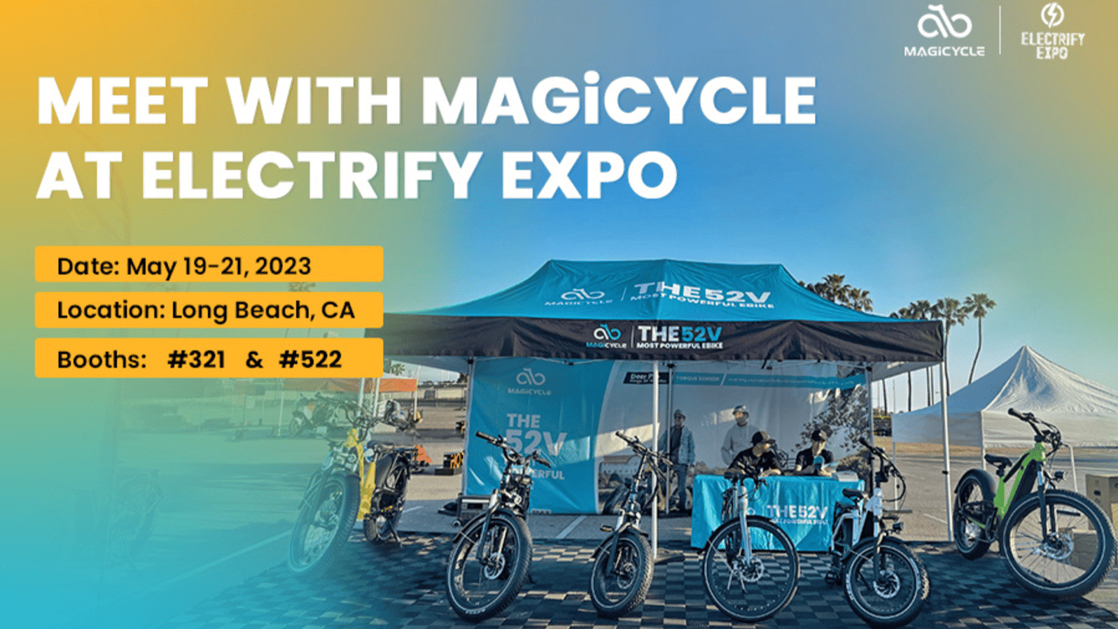 Meet Magicycle at the Electrify Expo 2023 in Long Beach