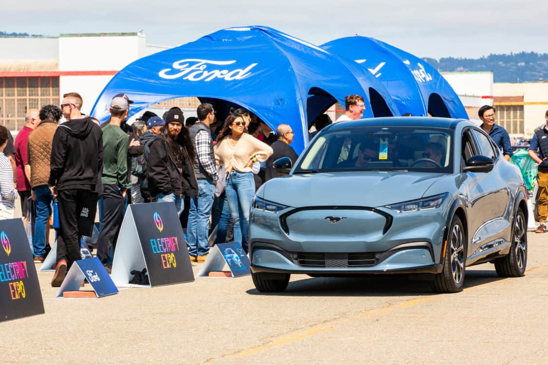 Test Drives Ford Mustang Mach-E - Electrify Expo San Francisco 2023