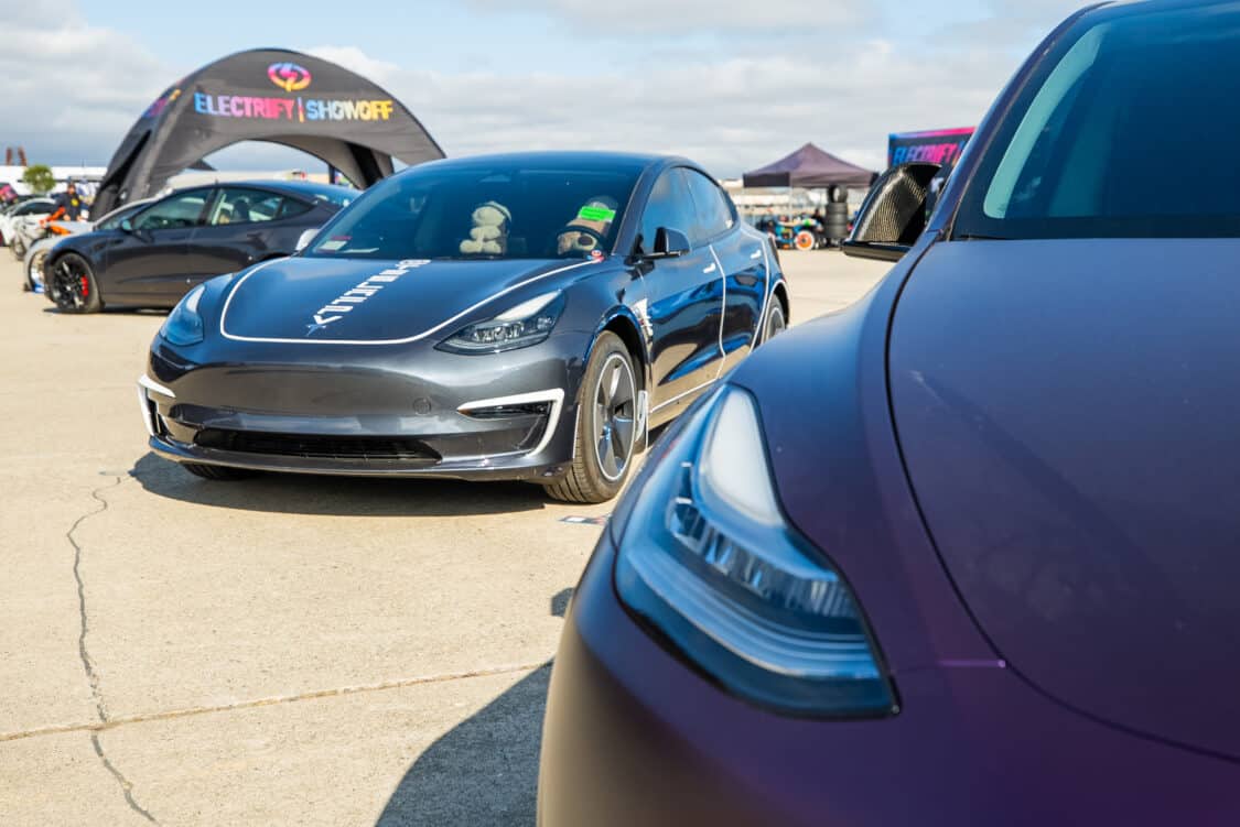 Tesla Model 3 Electrify Showoff - Electrify Expo San Francisco 2023