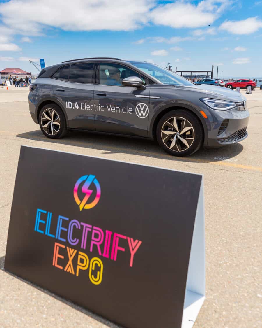 Test Drives Volkswagen ID.4 - Electrify Expo San Francisco 2023