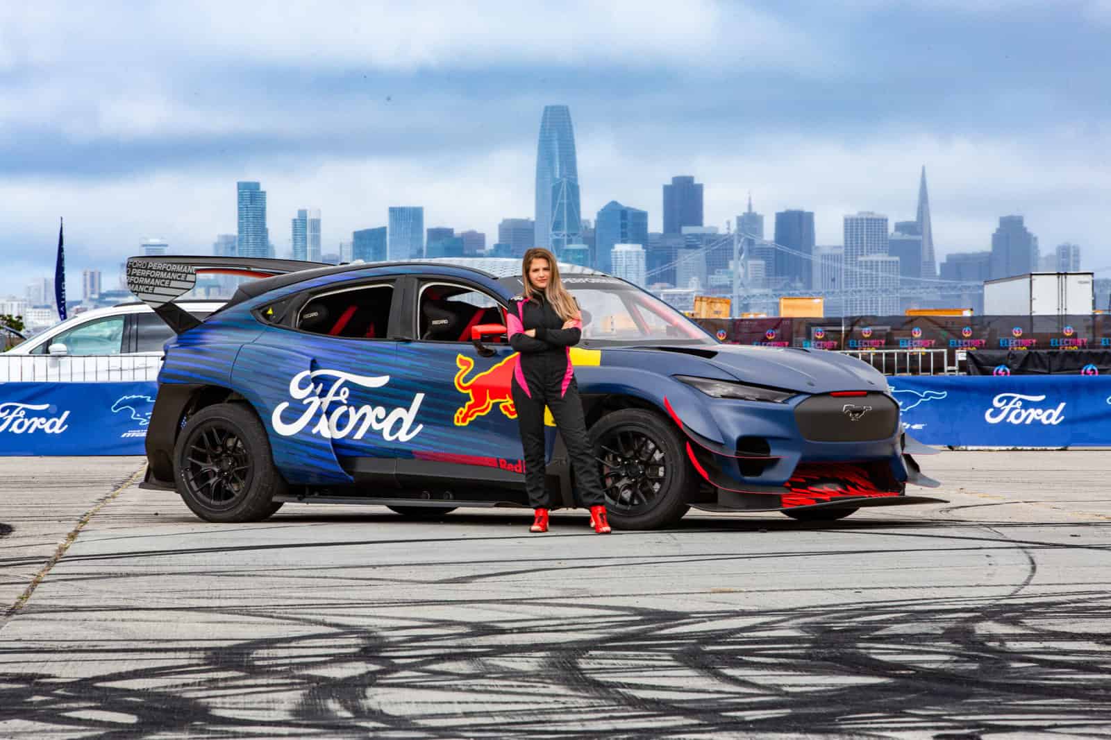 Ford Performance Mustang Mach-E 1400, piloted by Collete Davis - Electrify Expo San Francisco 2023