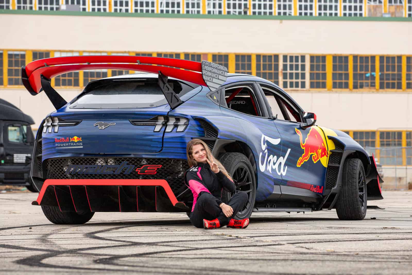 Ford Performance Mustang Mach-E 1400, piloted by Collete Davis - Electrify Expo San Francisco 2023