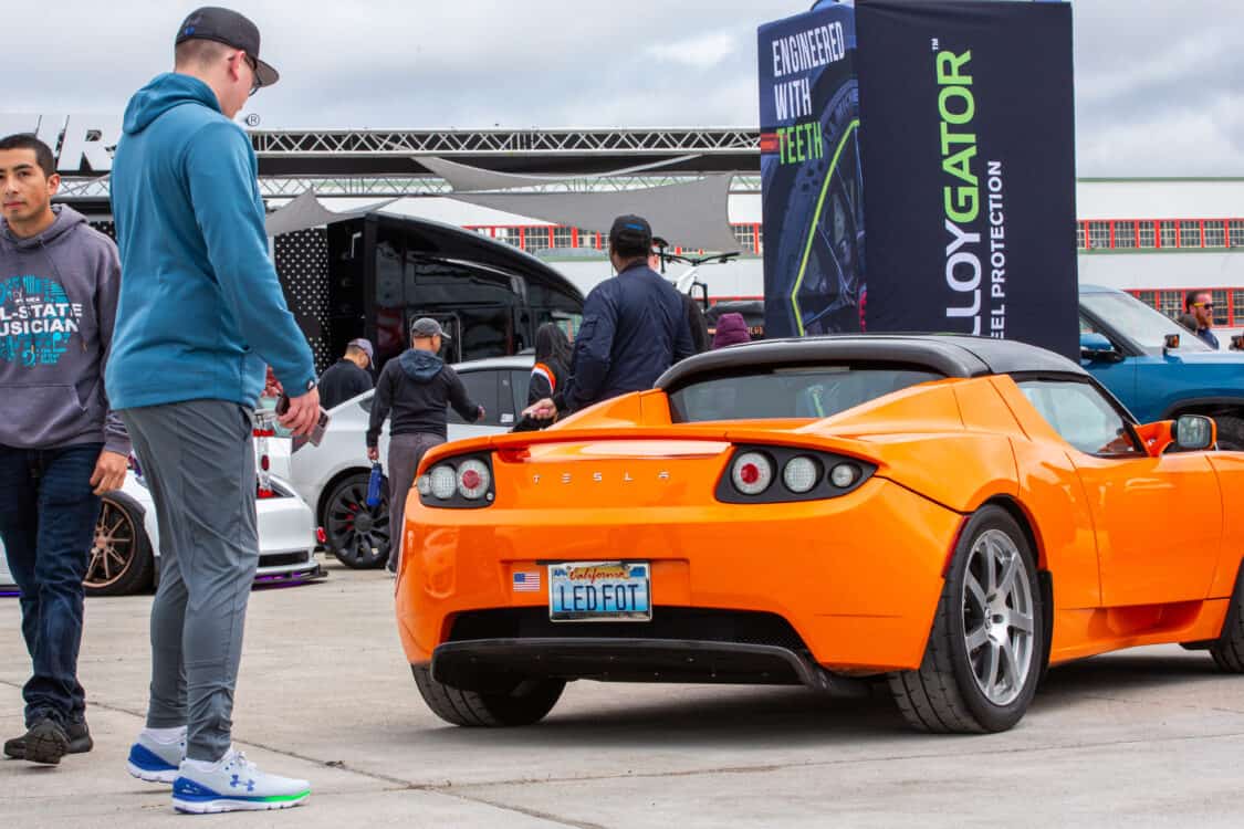 Tesla Roadster Electrify Showoff - Electrify Expo San Francisco 2023
