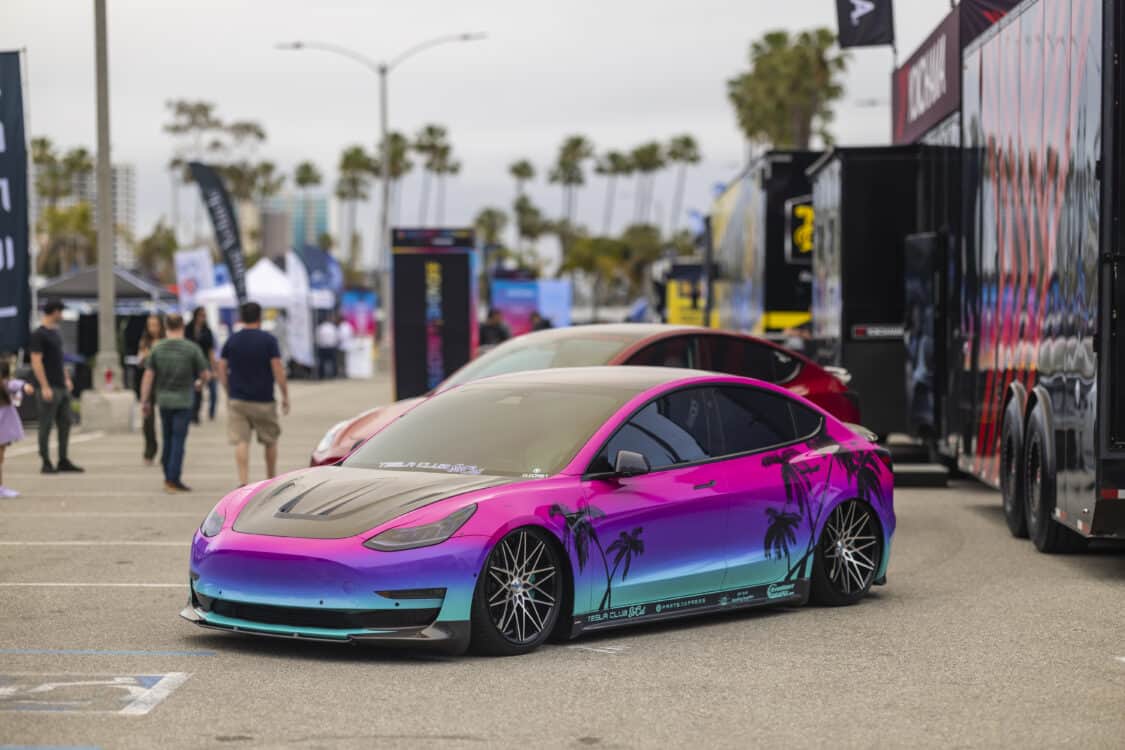 Electrify Showoff wows Long Beach with 100+ EVs, 40+ aftermarket exhibitors, electrified classics, and cutting-edge tech. Impressive lineup!