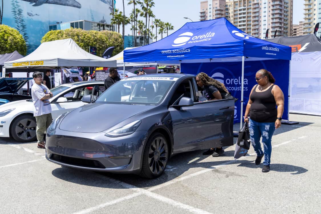 Orella Acoustics - Electrify Showoff wows Long Beach with 100+ EVs, 40+ aftermarket exhibitors, electrified classics, and cutting-edge tech. Impressive lineup!
