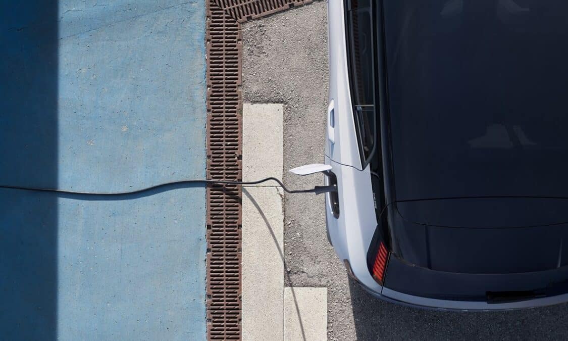 Volvo Supercharger network public EV charger