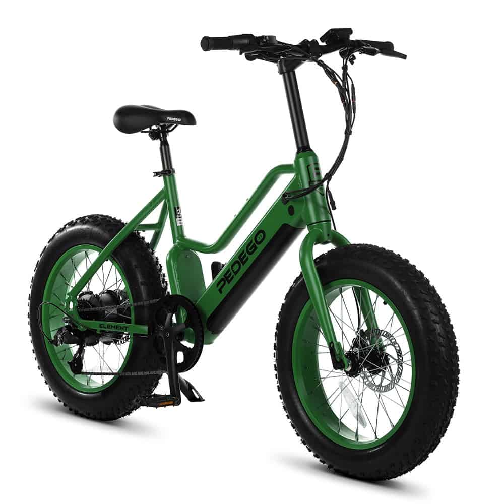 Photo of green Pedego Element Fat Tire Electric Bike