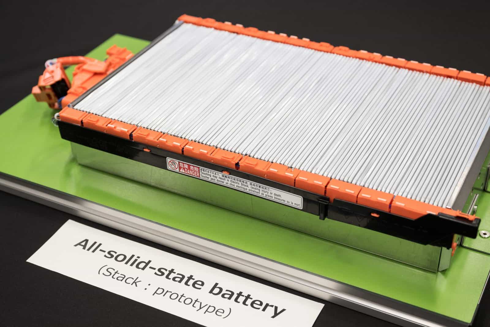 Toyota Announces Breakthrough With Solid-State Batteries