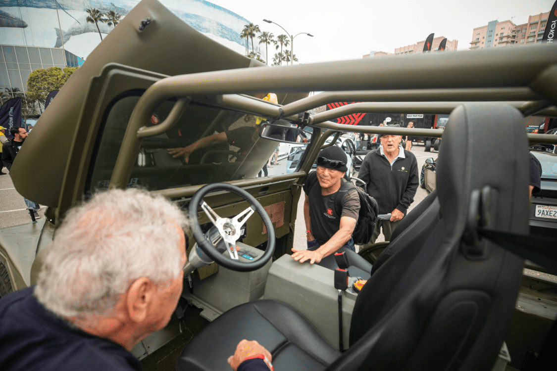 Photo of Kyle Meziere's 1954 Jeep Willys M38a1 at Electrify Showoff in Long Beach, CA