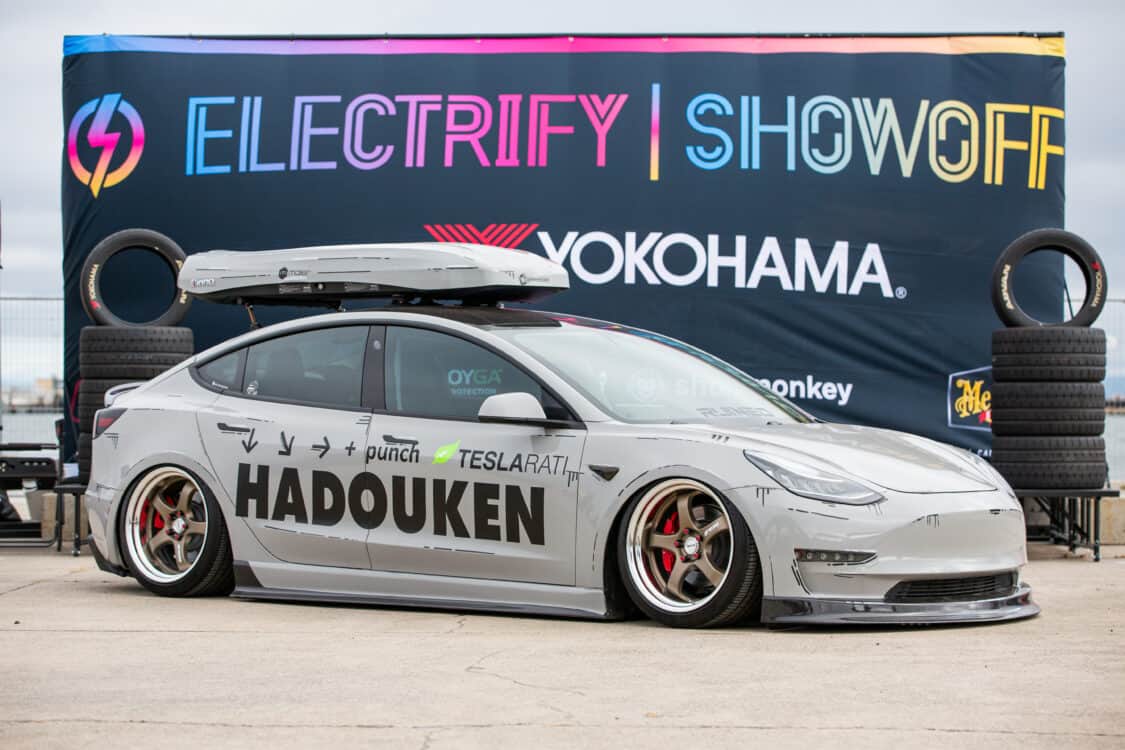 Photo of Perry Kwok's 2018 Tesla Model 3, Best Best Wrap / Graphics at Electrify Showoff San Francisco