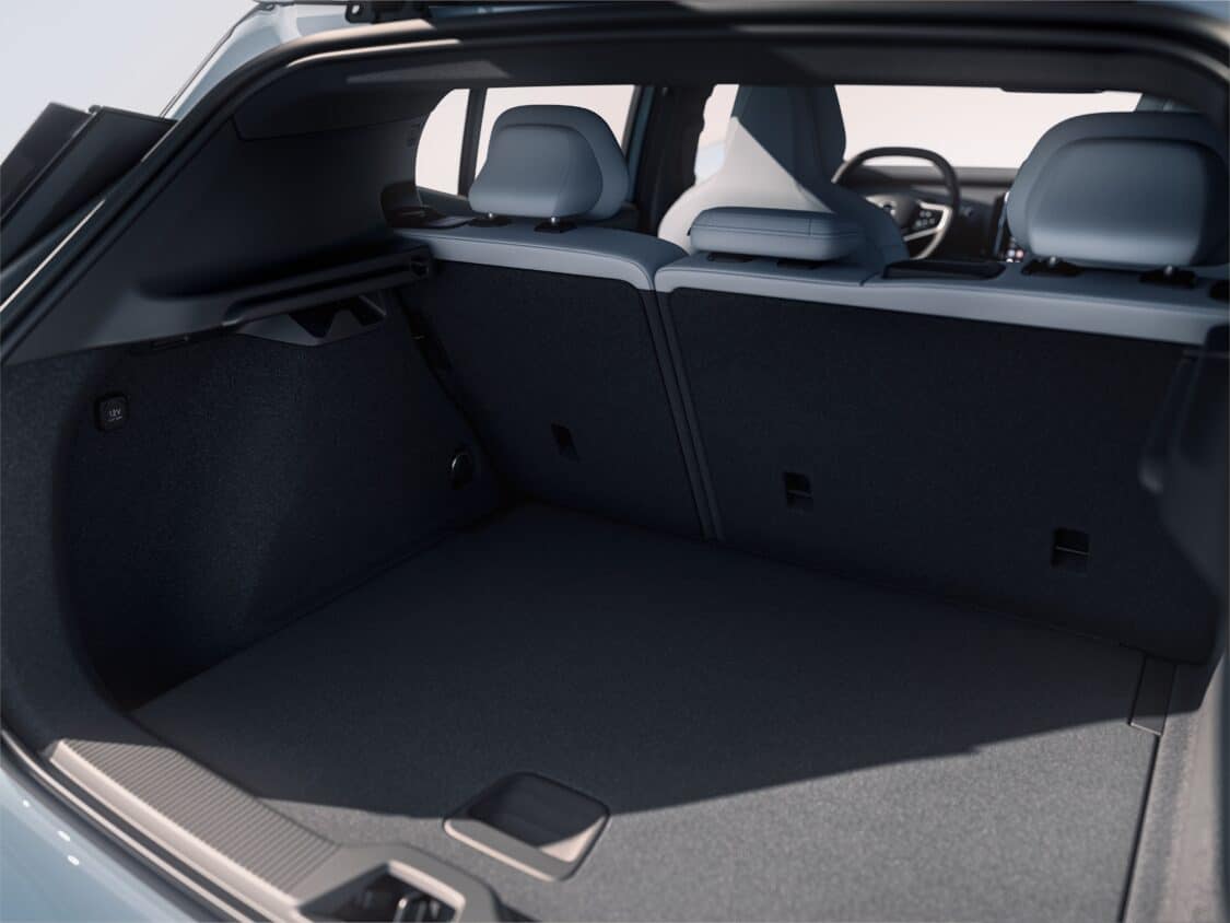 Image of Volvo EX30 interior, trunk space