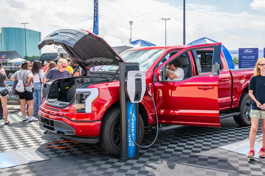 Photo of Ford F-150 Lightning at Electrify Expo New York
