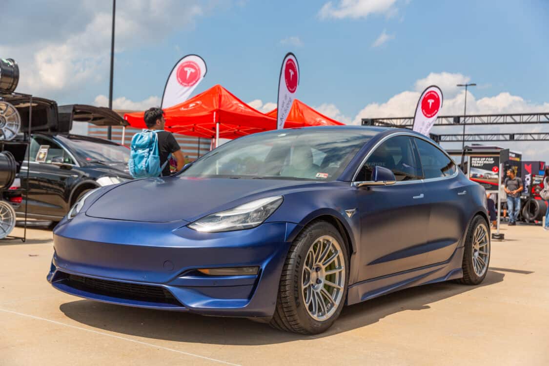 Photo of Tesla Model 3 at Electrify Showoff in New York