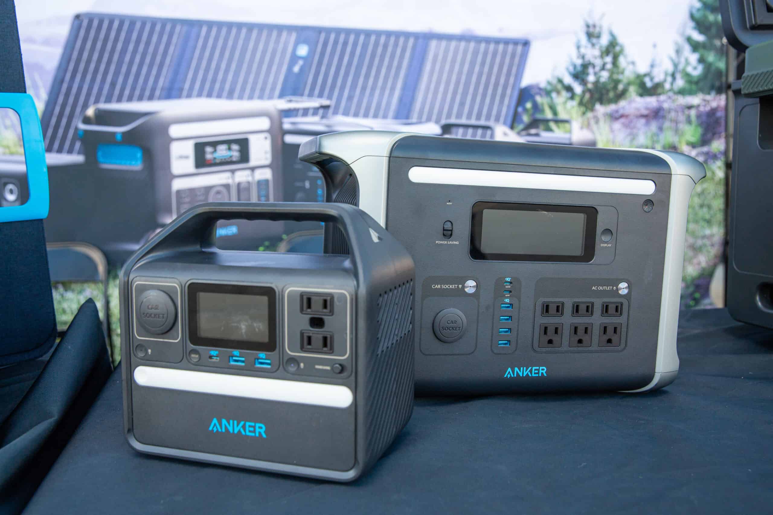 Photo of Anker mobile power solutions at Electrify Expo in New York