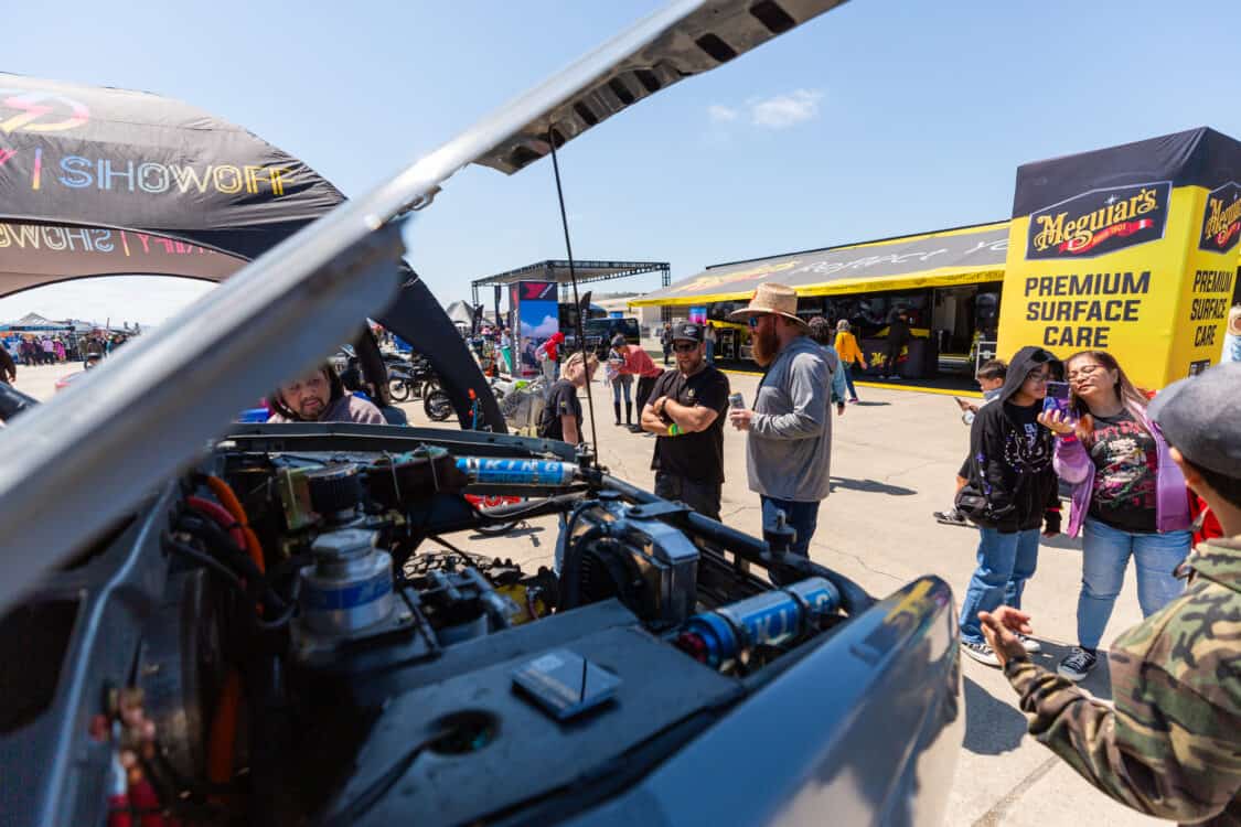 Photo of Keith Silva's 1983 Chevy S10 Tesla Swapped EV Truck at Electrify Showoff in San Francisco, CA