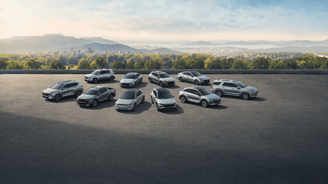 Image showcasing 2023 Hyundai vehicle lineup