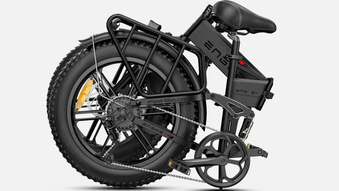 Image showcasing foldable ENGWE Engine Pro electric bike