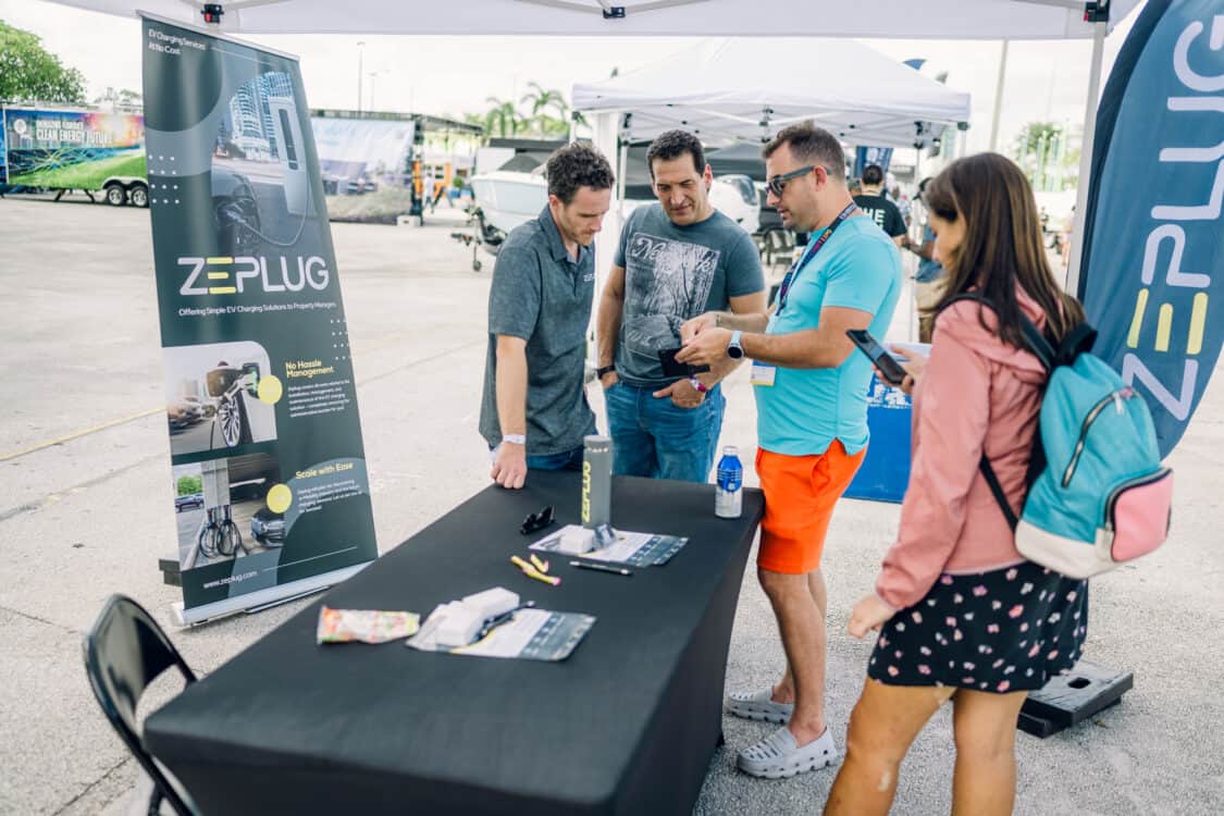 Image showcasing ZEPLUG at Electrify Showoff in Miami