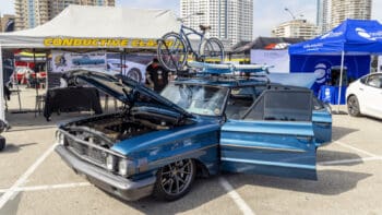 EV conversion on display at Electrify Expo