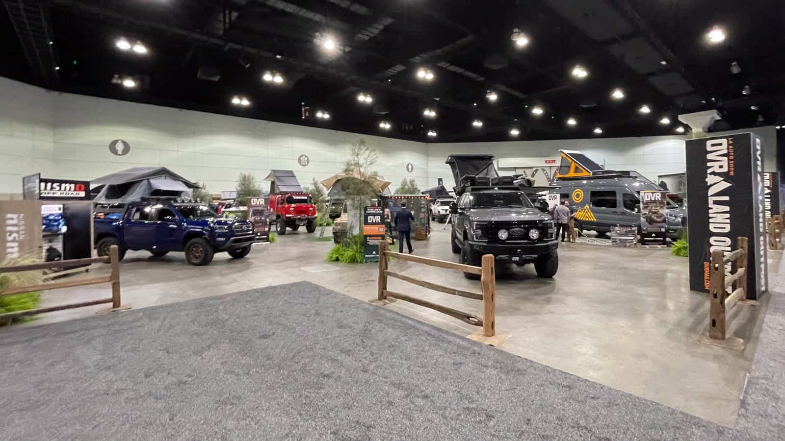 Image showcasing Overland Outpost at 2023 LA Auto Show