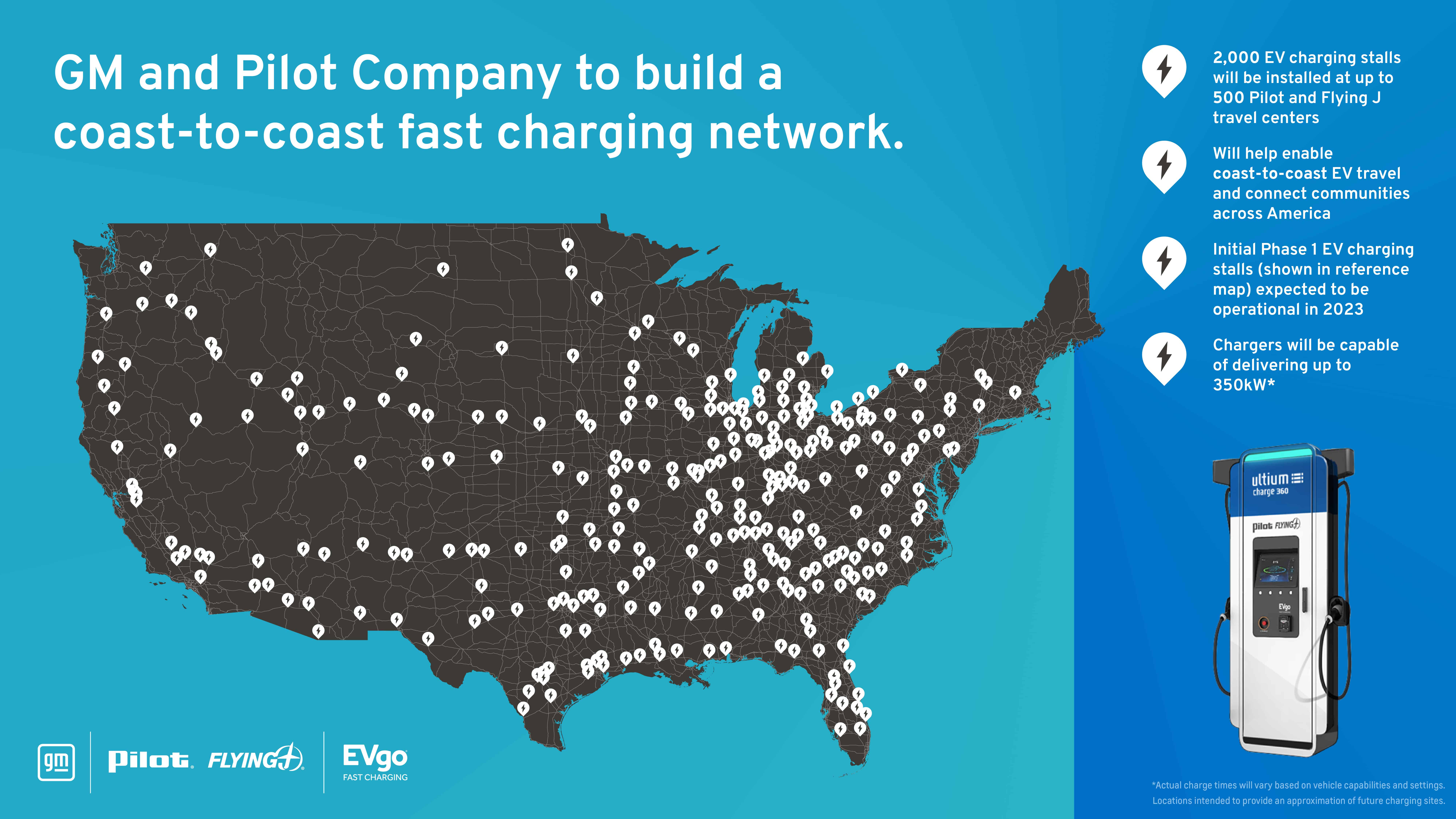 Pilot and GM partner with EVgo - Pilot And Gm Partner With Evgo For National Ev Charging Network ElectrifyNews2