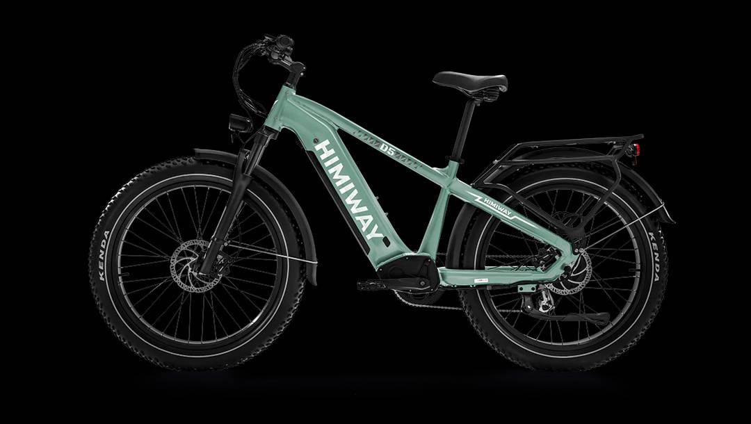 Image showcasing Himiway Premium All-terrain Electric Fat Bike Zebra