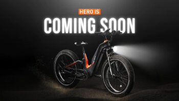 Image showcasing Heybike Hero all-terrain electric bike that is coming soon