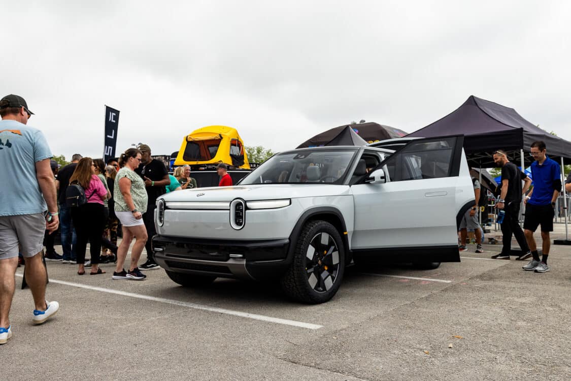 Rivian R2 SUV debut at Electrify Expo Orlando 2024