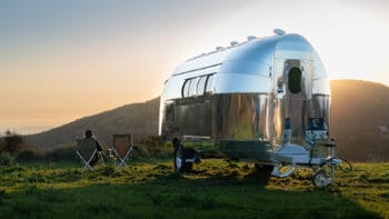 Go Off-Grid in Style with the Bowlus Rivet Luxury All-Electric Travel Trailer, Powered by Solar
