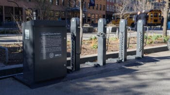 NYC Pilot Is a Tipping Point for E-Bike Charging Stations