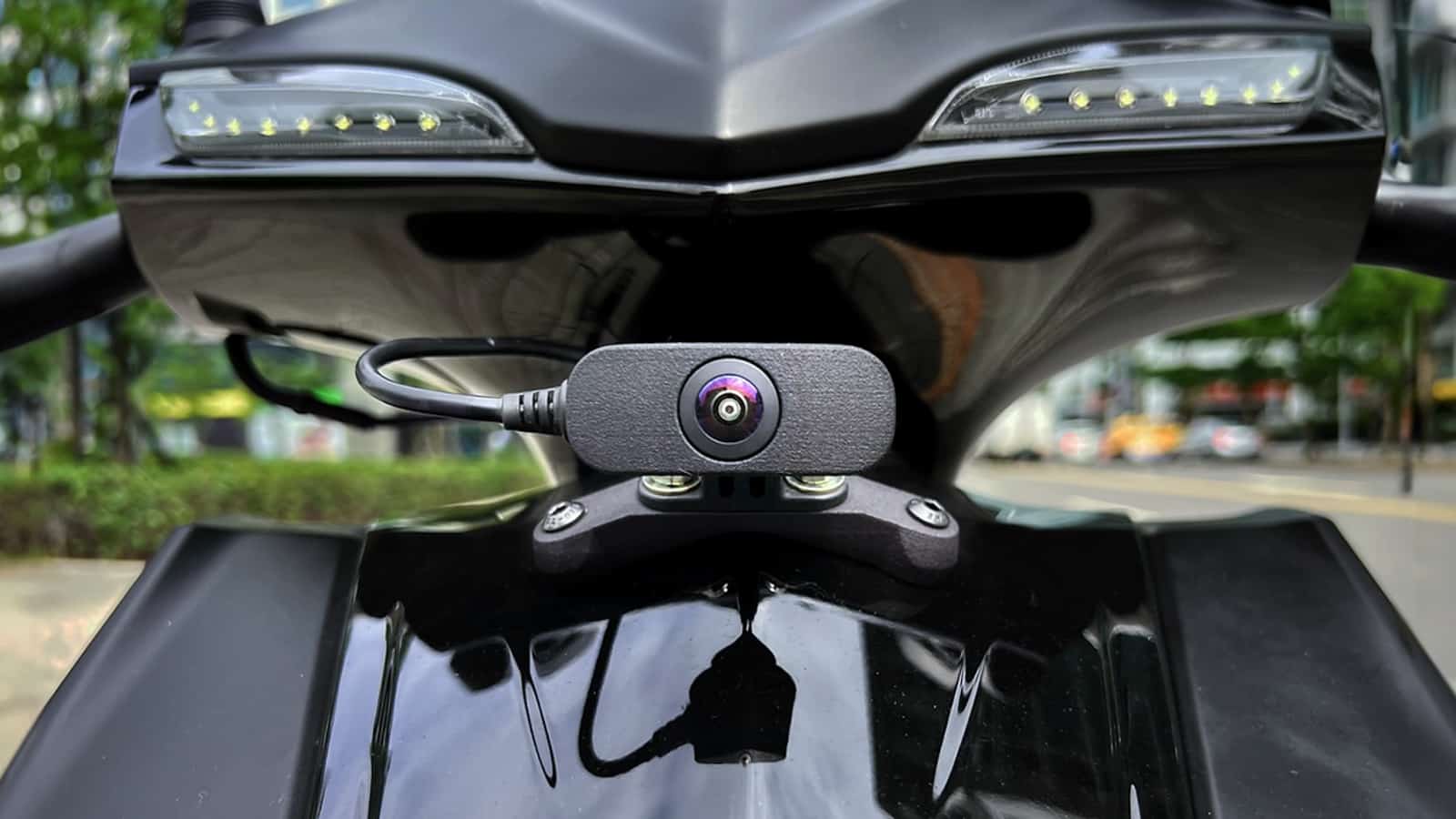 Roadio Advanced Safety System Could Be Equipped on Your Next Electric Bike or Moped - fisheye camera