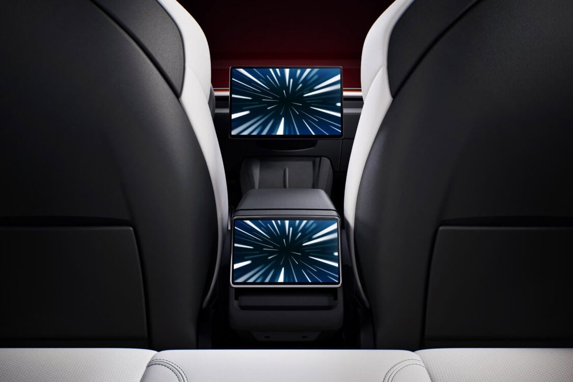 2024 Tesla Model 3 Highland Performance dual displays