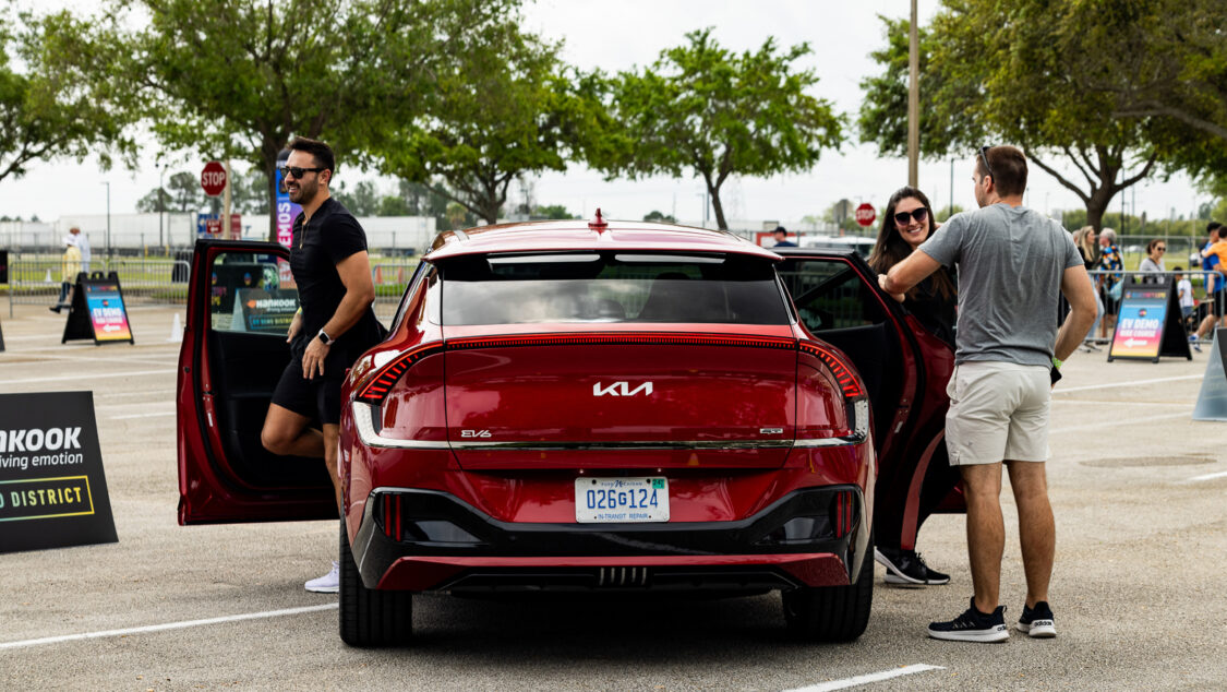 Electrify Expo Orlando Hankook EV Demo District Kia EV6 rear