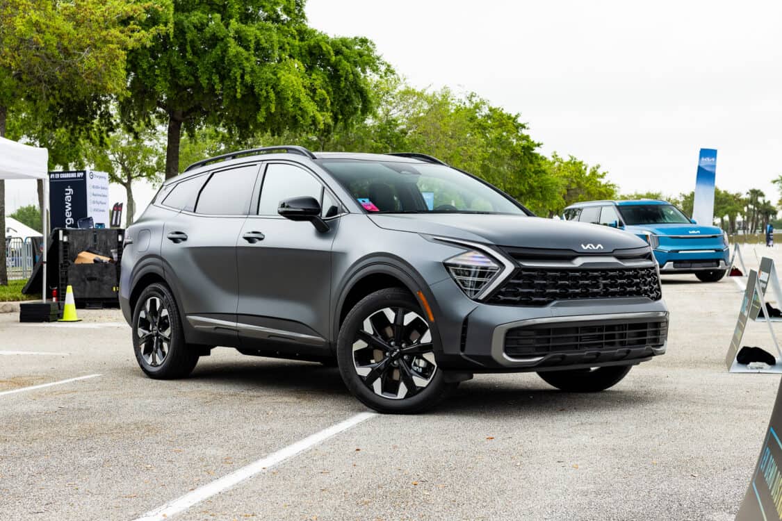 Electrify Expo Orlando Hankook EV Demo District Kia Sportage PHEV